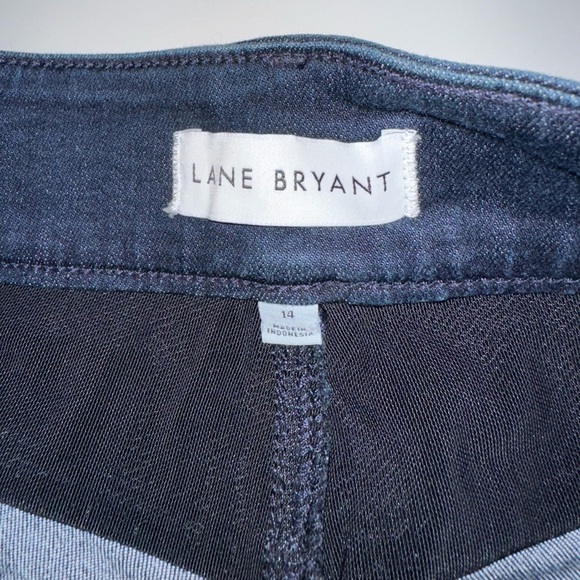 Lane Bryant Women’s 14 Straight Leg Jeans NWT Flex Magic Waistband High Rise - Picture 4 of 9